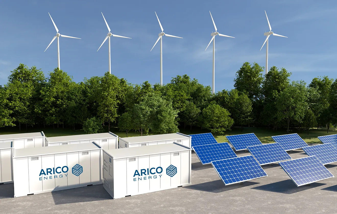 Container-Speicher Arioco Energy